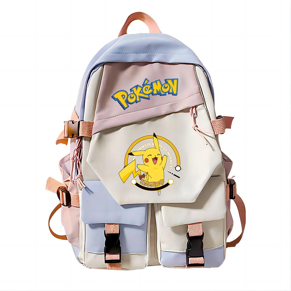 Pokémon Backpack for Kids & Teens – Large Capacity School & Travel Laptop Bag