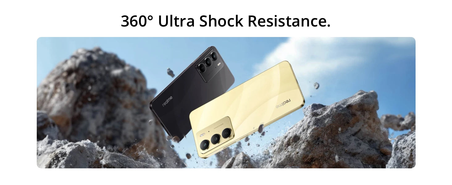 Global Version realme C75 6.72'' 90Hz FHD Display 50MP AI Camera 5828mAh Battery 45W Charge IP69 100% Original Cell Phone NFC