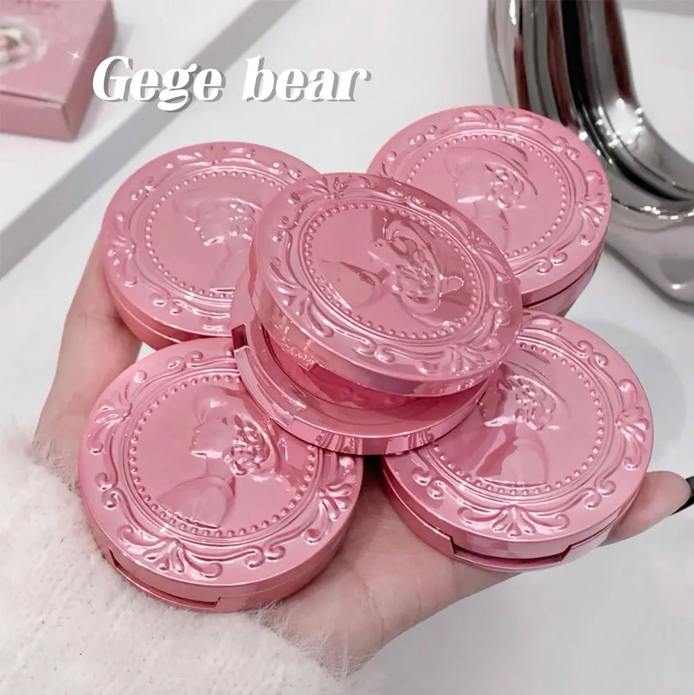 Three dimensional relief mist Color blush natural tender delicate hold makeup low saturation female blush cream