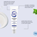 7.5% Hydroxyapatite Toothpaste for Enamel Protection with Gentle Mint, for Sensitive Teeth and Long-Lasting Fresh Breath