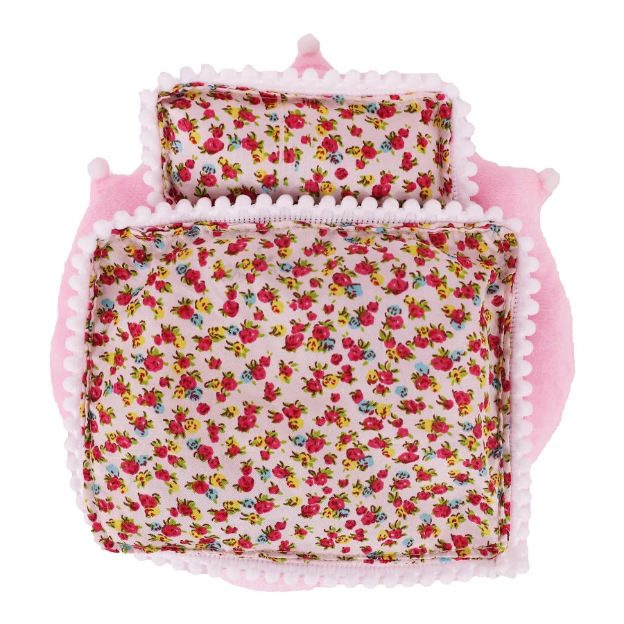 Doll Bedding Furniture For labubu 17cm Plush Doll Clothes Accessories Girl‘s Toys Birthday Christmas Gift