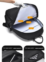 A New 14-inch Casual Simple Student Backpack Large Capacity Children's Schoolbag School Travel Unisex Laptop Backpack