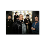 The Sopranos Poster  Classic TV Series Family Canvas Prints  Wall Art Pictures for Living Room Decor  Home Decor Painting
