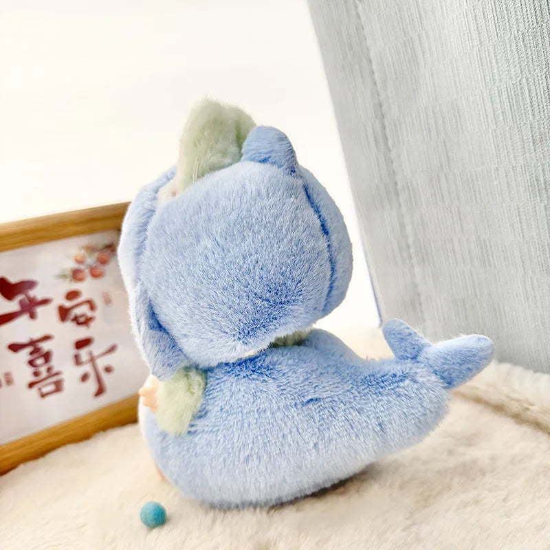 Doll Clothes For 15-17cm Labubu Pendant Sitting Baby Bee Dinosaur Shark Labubu Dolls Accessories Cute Decoration Little Clothes