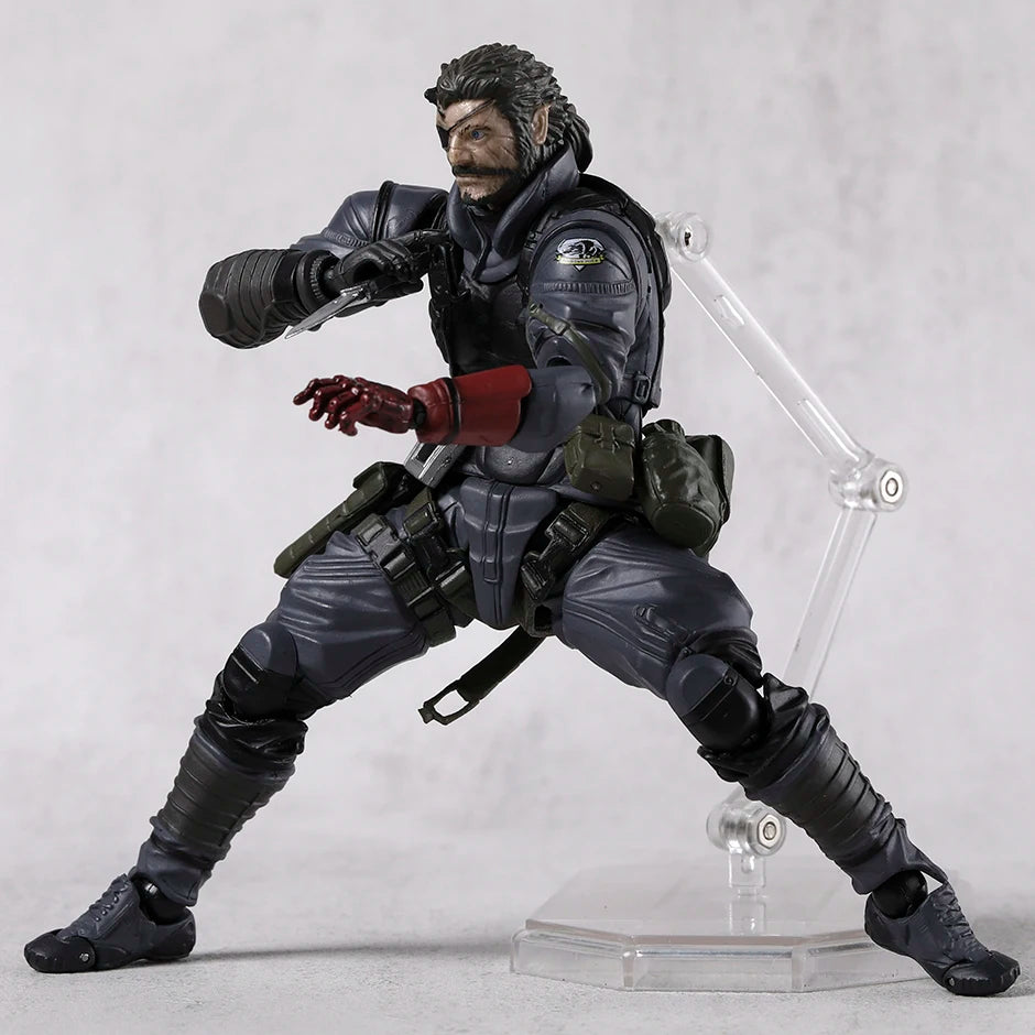 Metal Gear Solid 5 Venom Snake Action Figure Figurine Collection Model Doll Toy Gift