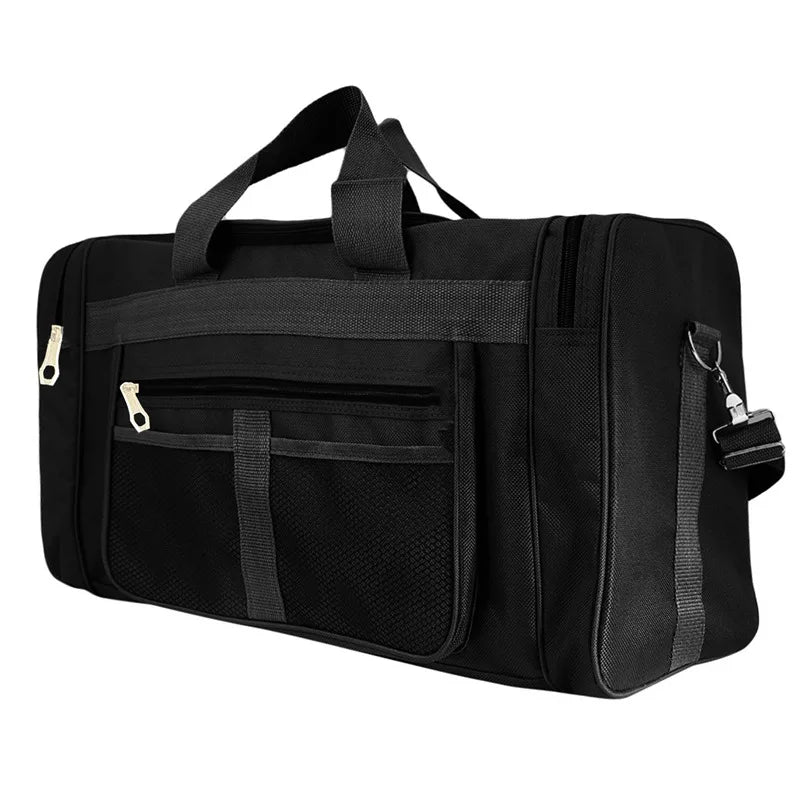 Travel Bag Large Capacity Handbag Portable Outdoor Carry Luggage Convenient Practical Male's Weekend Duffle Bags Random Letters