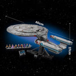 U.S.S. Enterprise NCC-1701-D Building Kit – 3600-Piece Premium Starship Collector Model