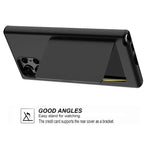 For Samsung Galaxy S23 S24 S22 Plus S21 Ultra Case Wallet 3-Card ID Slot Credit Card Flip Capa For Samsung S23 FE S24 Ultra Case