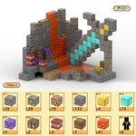 Magnetic Building Blocks Mine World Magnet Cube Set for Boy Girl Kid Age 3+ DIY Model Children Stem STEM Sensory Toy Gift