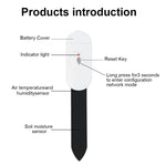 Tuya Zigbee Temperature Humidity Moisture Detector Smart Soil Tester Moisture Sensor Real Time Monitor Support Home Assistant Z2