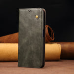 Leather Flip Wallet Case For Samsung Galaxy S25 S23 S22 S21 S20 FE S24 Plus S25 Ultra Book Case Cards Holder Funda Protect Cover