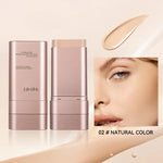 Clear and Moist Hydrating Foundation Naturally Perspective, Moisturizing, Bling, Glossy, Thin and Lightweight Double Head Makeup Foundation Rotated, More Comfortable, Waterproof Function, Easy to Makeup, Easy to Use