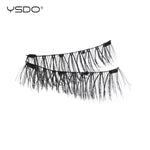 YSDO Magnetic Eyelashes Reusable Winged Magnetic 3D Mink lashes Long-Lasting No Glue Needed False Eyelashes with Tweezer Makeup