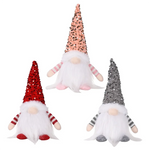 ABKW-Luminous Christmas Doll Decorations 3 Pcs Christmas Decoration Accessories Ornament