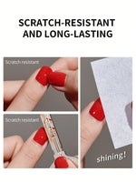 15ml Glass Top Coat Long Lasting Clear Rubber Top Coat LED UV Strengthen Nails High Gloss Top Finish Gel Nail Polish