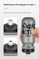 ROCKBROS Bicycle Bottle MTB Road Bike Water Bottle Outdoor Sports Plastic Portable Large Capacity Drink Cycling Water Bottle