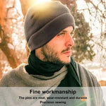 1PC Warm Winter Skull Cap Soft Polar Fleece Hat Thick Windproof Cap Outdoor Beanie Cap Ski Cap Unisex Suitable For Unisex