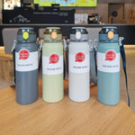 Stainless Steel Thermo Bottle Thermal Water Bottle Large Capacity Tumbler Portable Cold Hot Drinks Thermos Cup Fitness Cold Hot