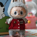 Mini Doll'S Clothes Outfit Accessories For Korea Kpop Exo 15-17cm Labubu V1 V2 Baseball jersey pants shoes camera Clothing Gift