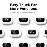 UGREEN LCD Full Color Smart Screen Wireless TWS Bluetooth Earphones Earbuds Open Clip Ear Headphones AI Call Noise Cancellation