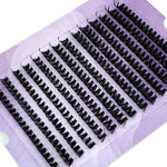 280 Bundles 60D/80D Mink Eyelashes 0.05mm Thin Eyelash Extension 3D Russia Volume Individual Eyelash Cluster Makeup Black Lashes