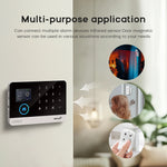 MULO Alarm System For Home Burglar Security 433MHz GSM  Home alarm Wireless PG103 WiFi Alarma Tuya Smart App Work With Alexa