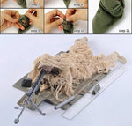 Jungle Sniper 1/6 Soldier Model - Joint Movable Special Forces Doll Handmade Military Action Figure Tactical Collectible Toy