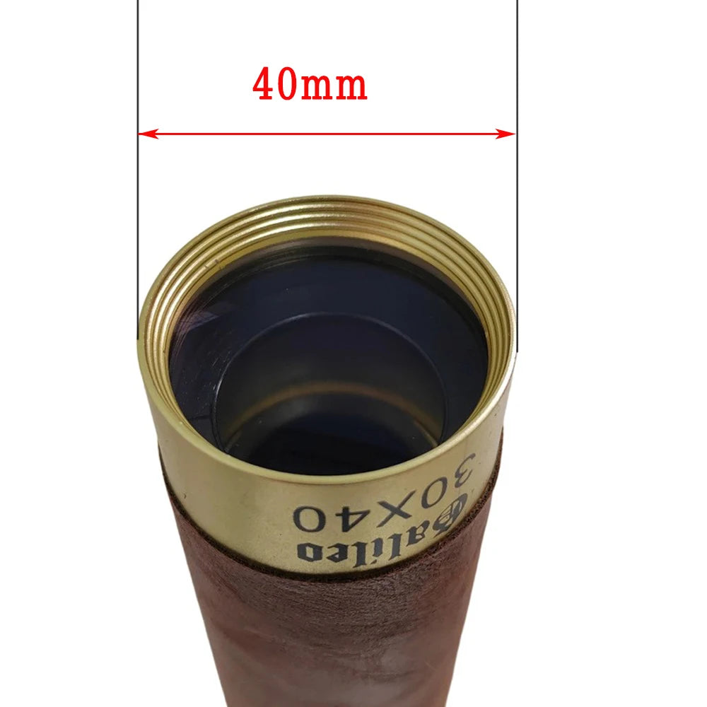 Outdoor High-Power Portable 30×40mm Retro Pirate Monoculars Telescope for Adults Kids Bird Watching Hunting Camping Hiking