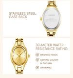 LIEBIG Stainless Steel Strap Quartz Watch Top Brand Luxury Elegant Wristwatches Fashion Automatic Watches For Women Reloj Mujer