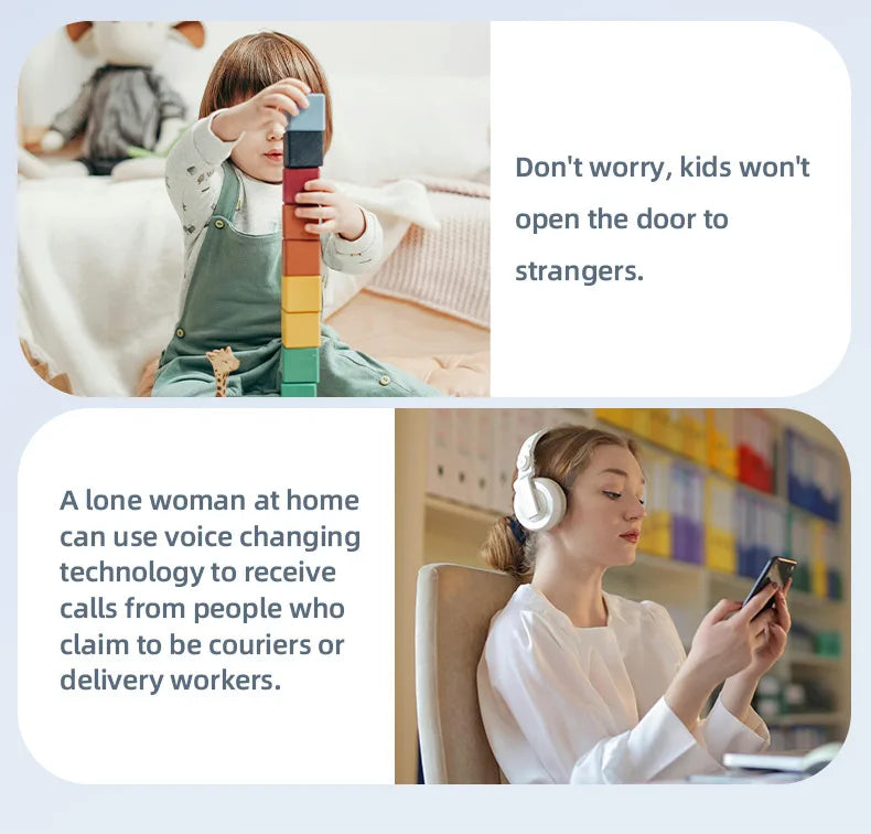 2025 Smart Doorbell Pro: Weatherproof, 1080P Video Intercom & Night Vision, Tuya App Alerts for Home Security Package