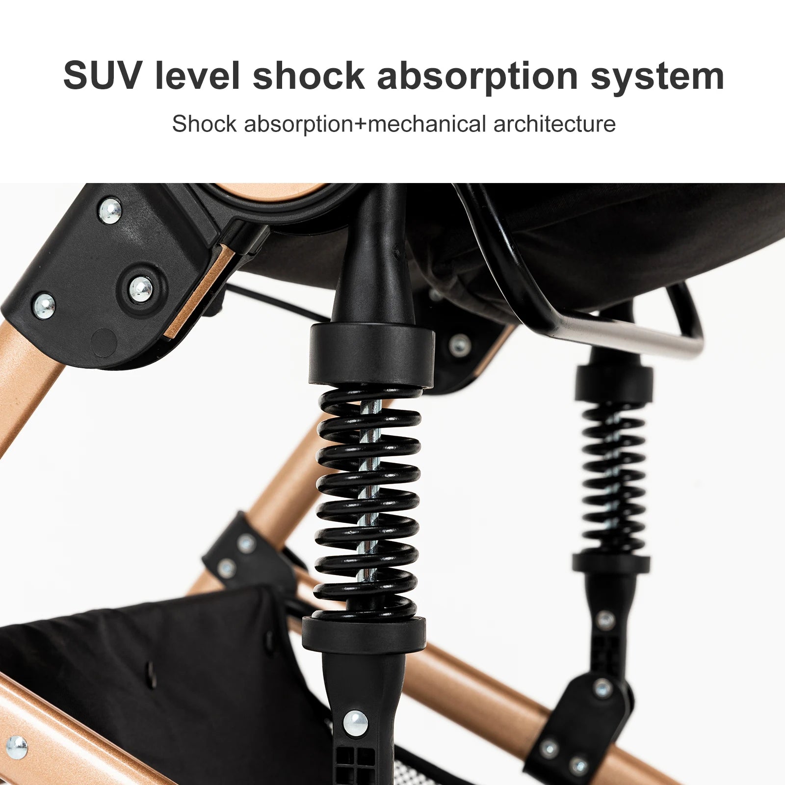 3 in 1 Baby Stroller Prams Lightweight Stroller Compact Foldable Stroller Newborn Stroller Travel System Pushchair Baby Buggy