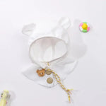 For 17 cm labubu v1/v2/v3 clothes summer doll clothes rabbit ear raincoat for Labubu Outfit DIY Labubu Clothing Gift