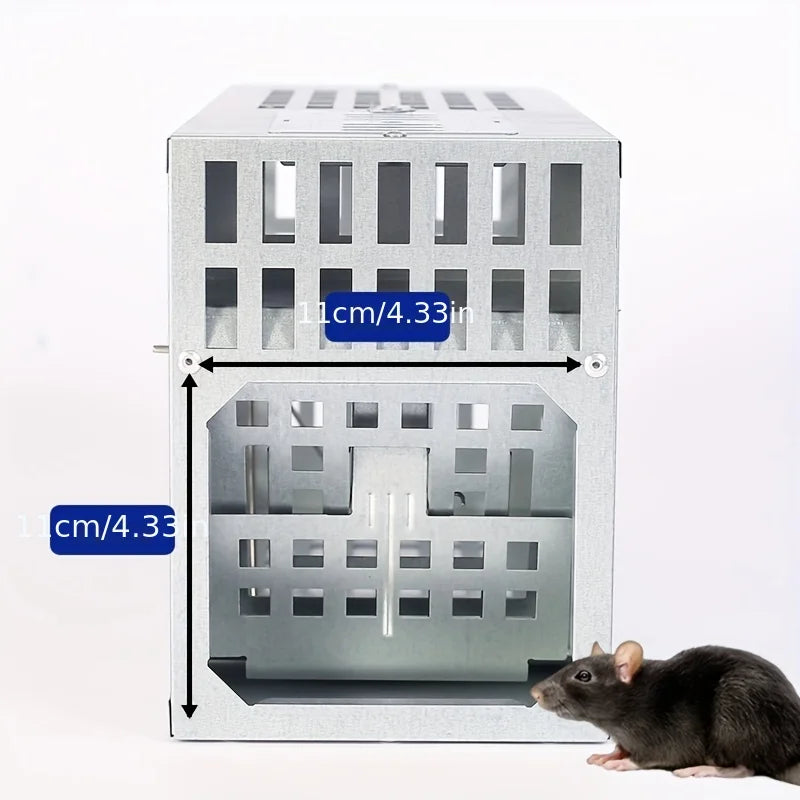 High Quality Multi-Catch Rodent Mouse and Rat Trap Cage - Pest Control for All Mice and Rats