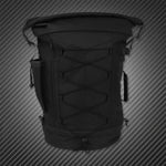 Motorcycle 50L Luggage Backpack Multifunction Tail Rack Bag Travel Outdoor Sports Expandable Sissy Bar Backrest Bag With Straps