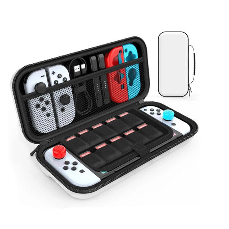 Switch OLED Case Compatible with Nintendo Switch, Nintendo Switch/Switch OLED Carry Case with More Space