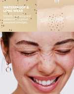 Waterproof Freckle Pen Natural Lifelike Fake Freckles Pen for Lasting Look Dot Spot Pen Makeup for Women Makep Light/Dark Brown