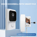 Video Door Phone System 3.5 Inch IPS Screen Wireless Doorbell with Camera Doorphone Telephone Style Wireless Doorbell Intercom