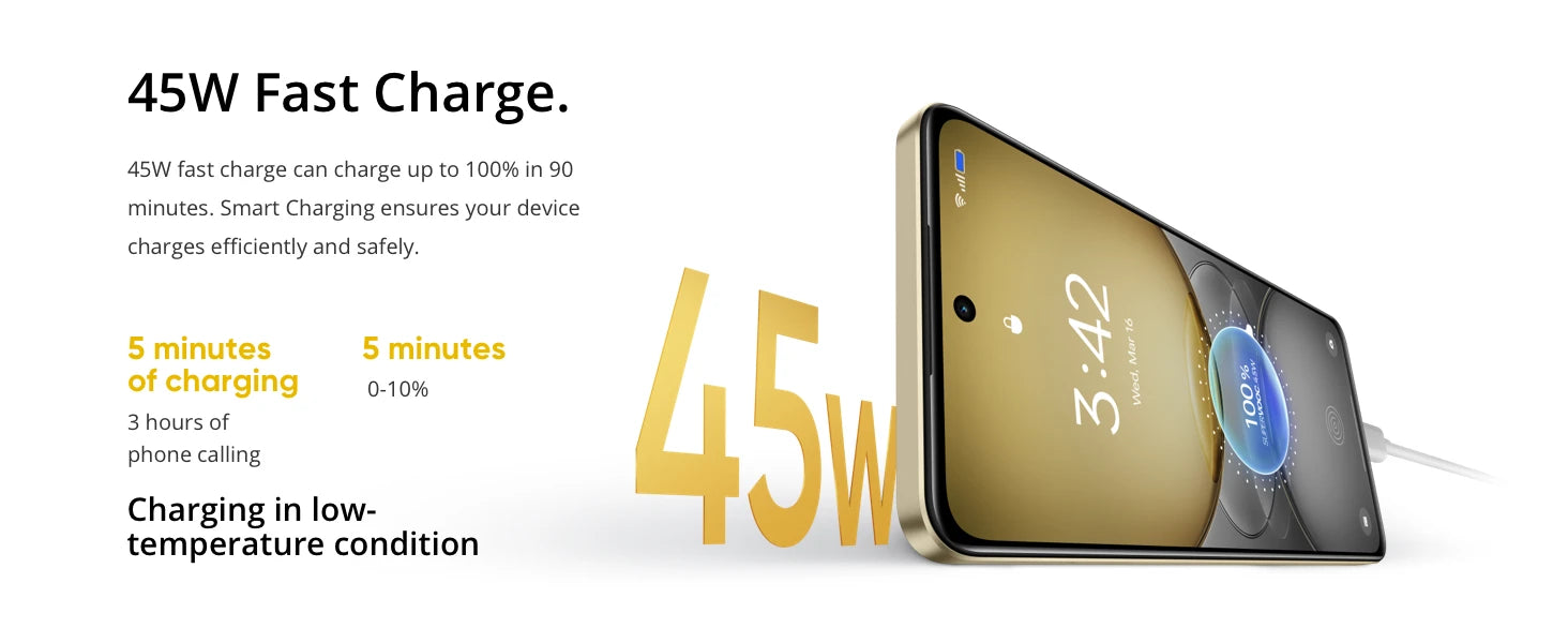 Global Version realme C75 6.72'' 90Hz FHD Display 50MP AI Camera 5828mAh Battery 45W Charge IP69 100% Original Cell Phone NFC