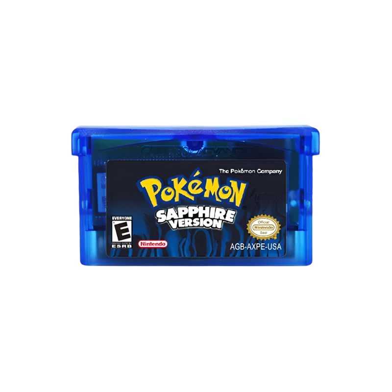 Pokémon GBA Game Cartridge – Anime Game Series for GBA, NDS, GBM, GBA SP – English Version