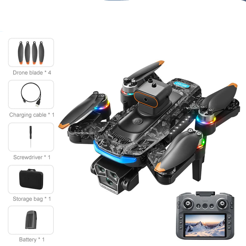 Xiaomi Mijia A14Pro max GPS Brushless 8K three Camera Optical Flow Obstacle Avoidance Foldable Quadcopter RC Distance Drone Toys