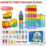 Magnetic Tiles for Kids Ages 3-5 4-8 Magnet Toys for 3 4 5 6 7 8+ Year Old Boys Girls Toddlers Magnetic Building Blocks Preschoo