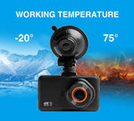 4K+2K Front and Rear Dash Cam Built-in WiFi 3 Inch IPS Car Video Camera WDR Night Vision G-Sensor 24H Parking Mode APP Control