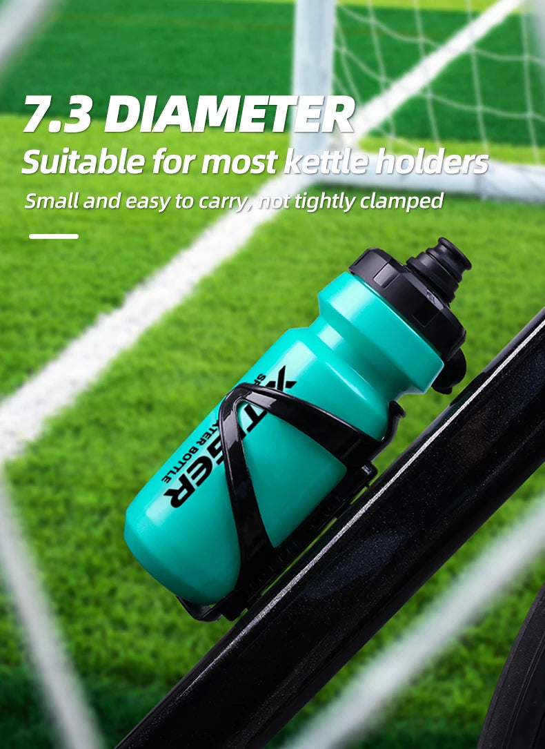 X-TIGER MTB Road Cycling Water Bottle 650ML Leak-proof Bicycle Squeeze Water Bottle for Long-distance Cycling Outdoor Sports Por