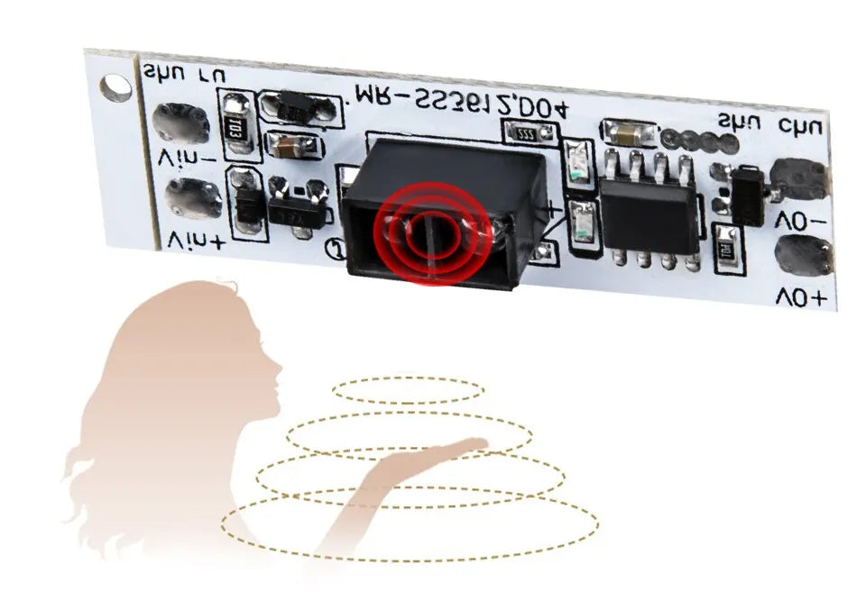 Smart Switch Module Sensor Motion Detector Finger Hand Sweep Sensor DC 12V 24V 3A Maximum 36W Power Light Switches