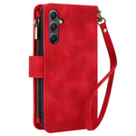 for Samsung Galaxy A35/A34/A25/A24/A73/A72/A55/A54/A53/A52/A15/A14 Case Wallet, Durable Leather Magnetic Buckle Flip Card Holder