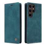 Ultrathin Leather Flip Case For Samsung Galaxy S25 S24 S23 FE S22 Ultra S21 S20 Plus S10 Note 20 5G Business Wallet Phone Cover