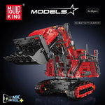 Motorized RC Excavator Building Blocks Set – R9800 Engineering Model with App Control (Compatible Bricks)