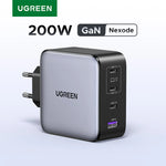 UGREEN 200W Travel GaN Charger PD 3.1 140W QC4.0 3.0 Quick Charge For Macbook Pro Laptops iPhone 17 16 Samsung S25 Xiaomi Tablet