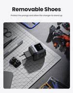 【Korean Plug】UGREEN 65W GaN Charger Robot Design QC 4.0 PPS For Macbook Pro Laptop Tablet iPad iPhone16 15 Pro PD Fast Charger