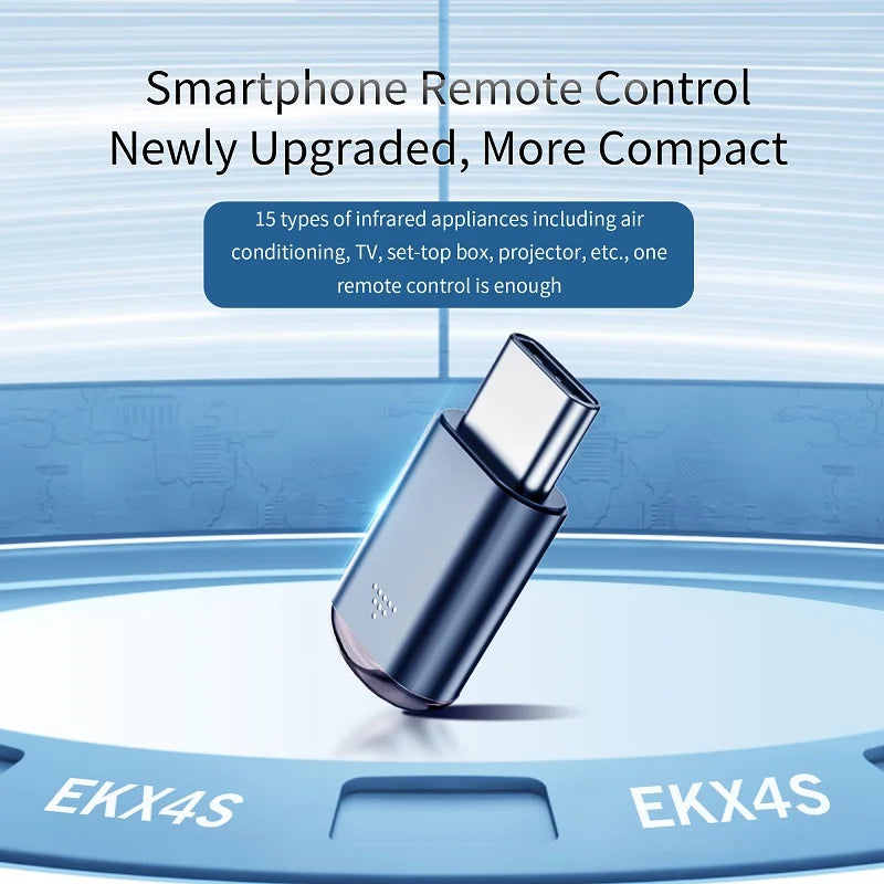 Type C Smartphone Infrared Transmitter Adapter Control Smart App Control Adapter Infrared Remote Suitable for Television